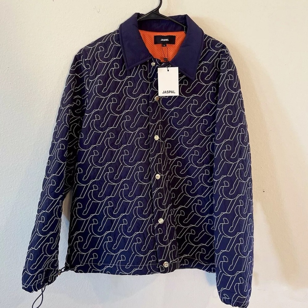 Jaspal Monogram Stitch Jacket, Size: M Very Rare Find